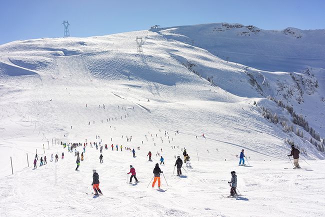 La station de ski de Flaine.